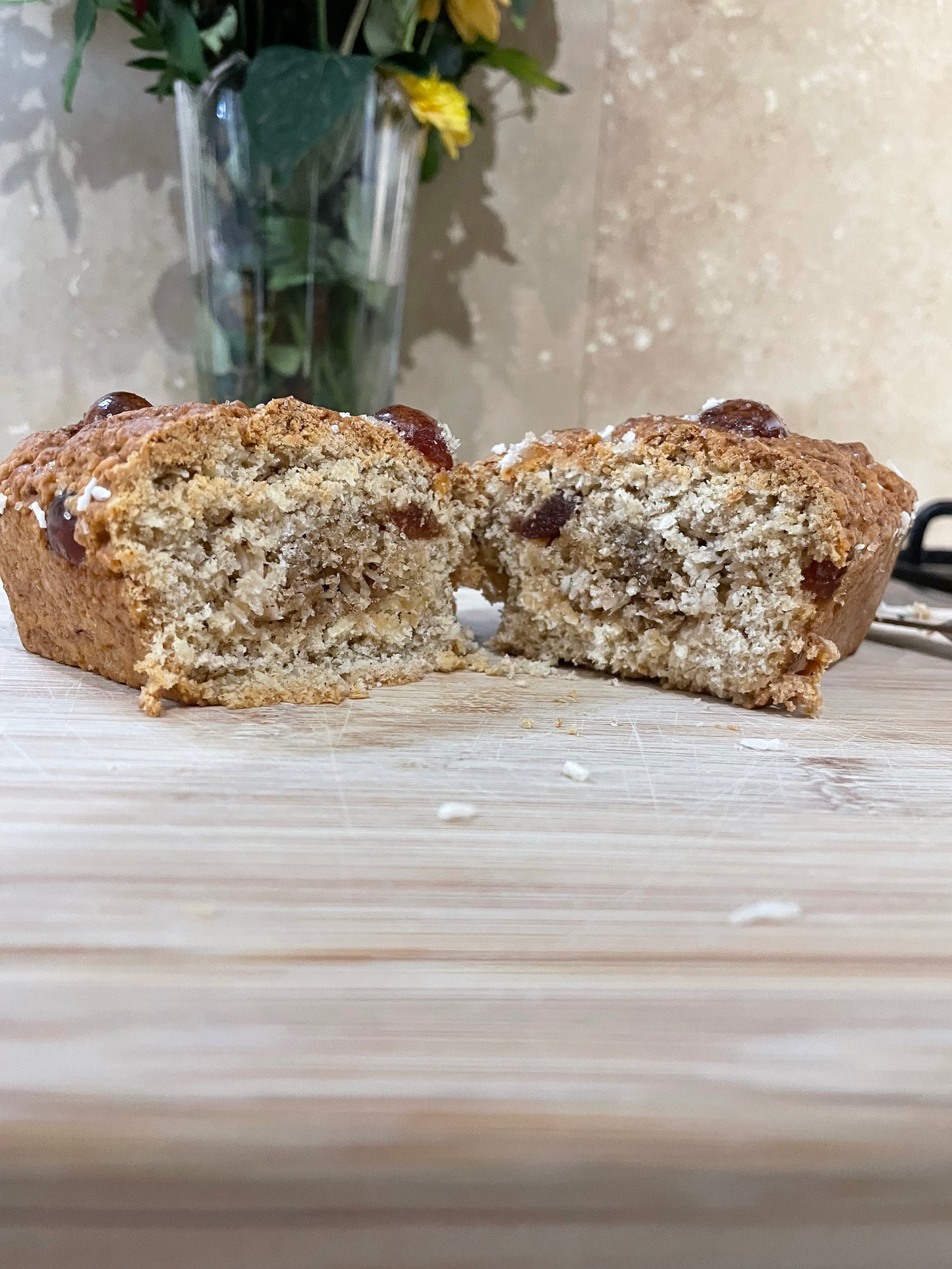 Traditional Barbados Sweet Bread (Coconut Centre)